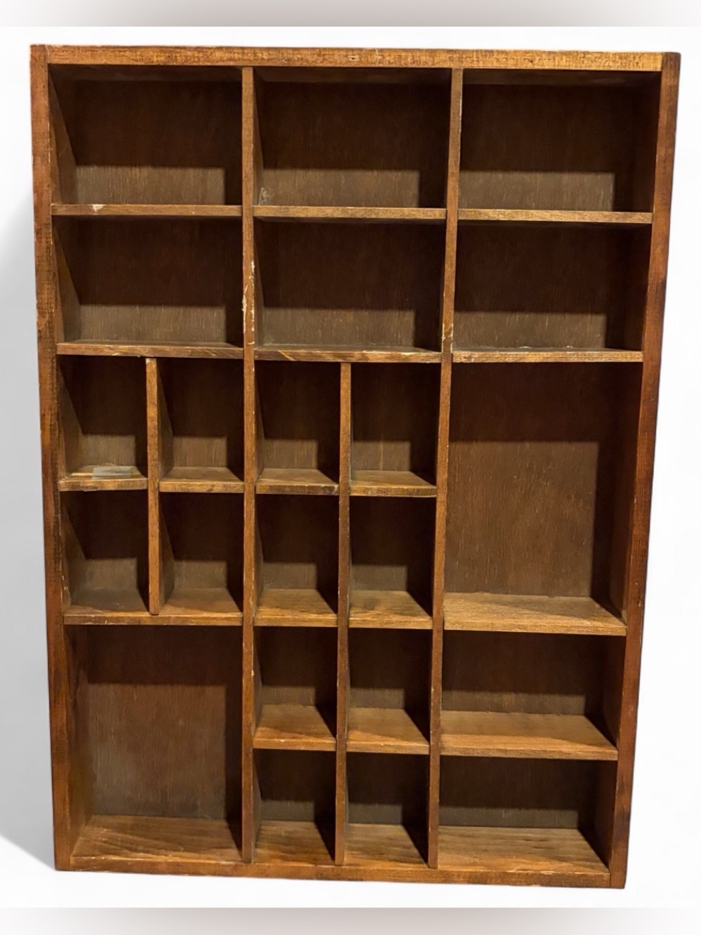 Vintage Wooden Trinket Shelf Wall Curio Keepsake Shelf Cottagecore Home Decor